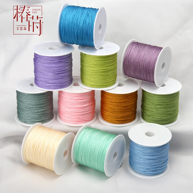 【买二送一】72号玉线40米手链编织专用DIY珠宝绳手绳线配件绳