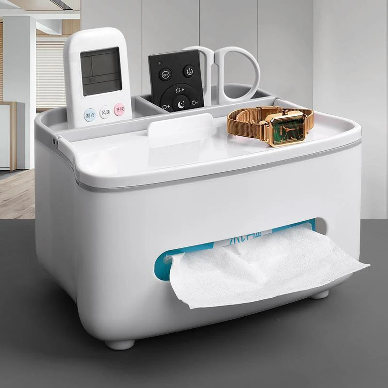 纸巾盒办公家用客厅餐厅纸抽盒茶几北欧简约多功能创意办公抽纸盒