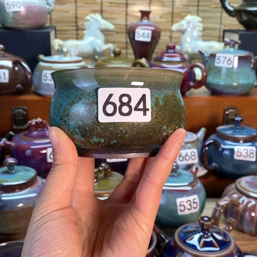 【闪购商品】钧瓷主人杯老*子