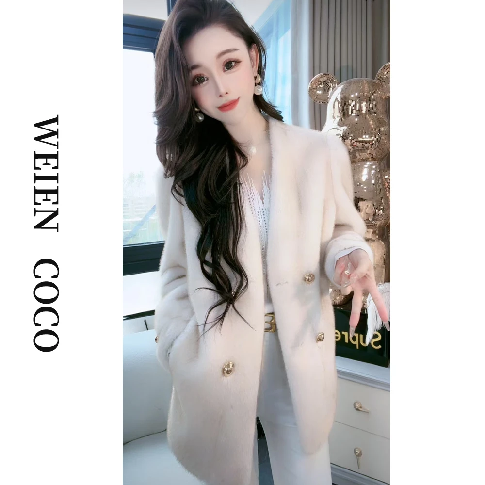 【薇恩COCO】气质外套短款休闲百搭上衣女设计师外套冬季新款S3055