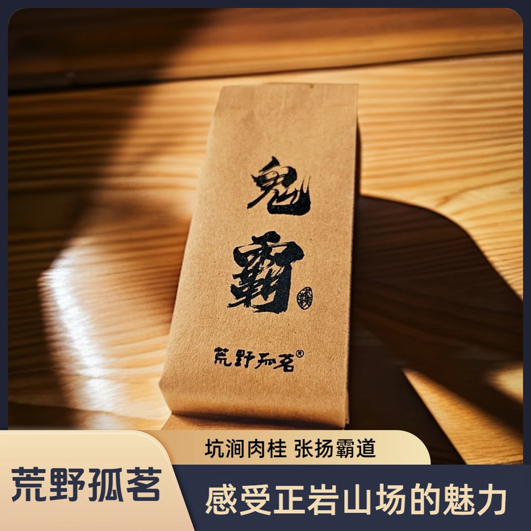 荒野孤茗 鬼霸 坑涧肉桂  张扬霸道 桂皮辛辣煞口  核心正岩产区
