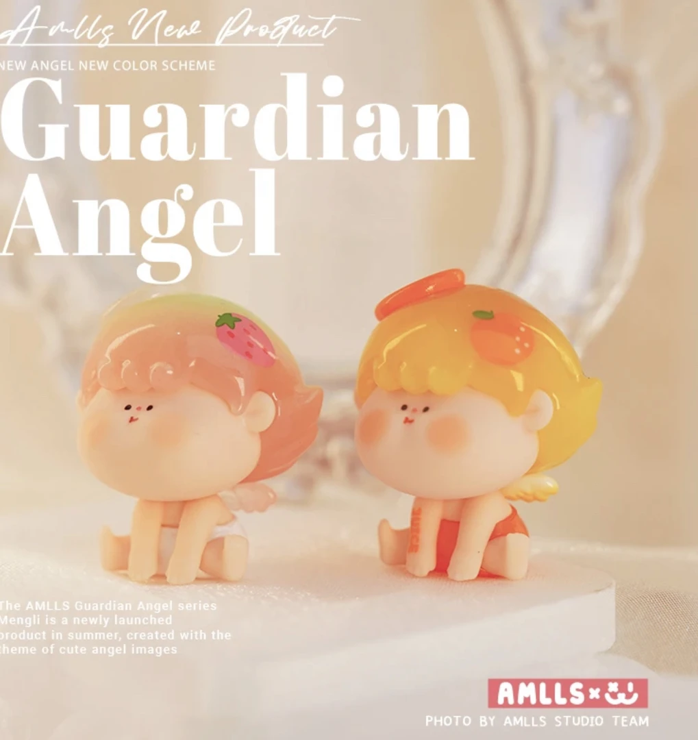 【拆盒】阿玛莉莉丝守护天使萌粒盲盒潮玩_吾欢喜拆盒潮玩