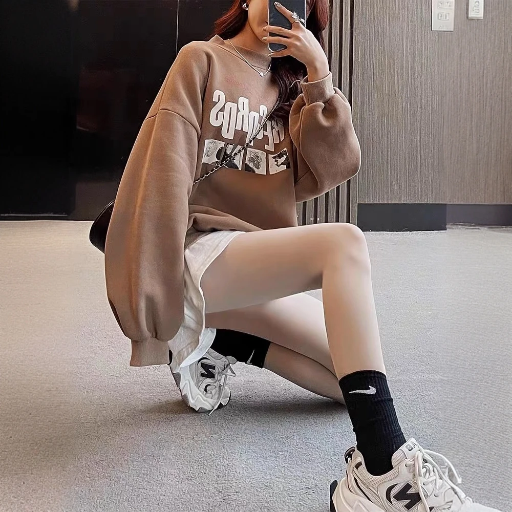 【主播同款上新春秋款光腿神器】水光裸肤防起球防掉档光腿神器