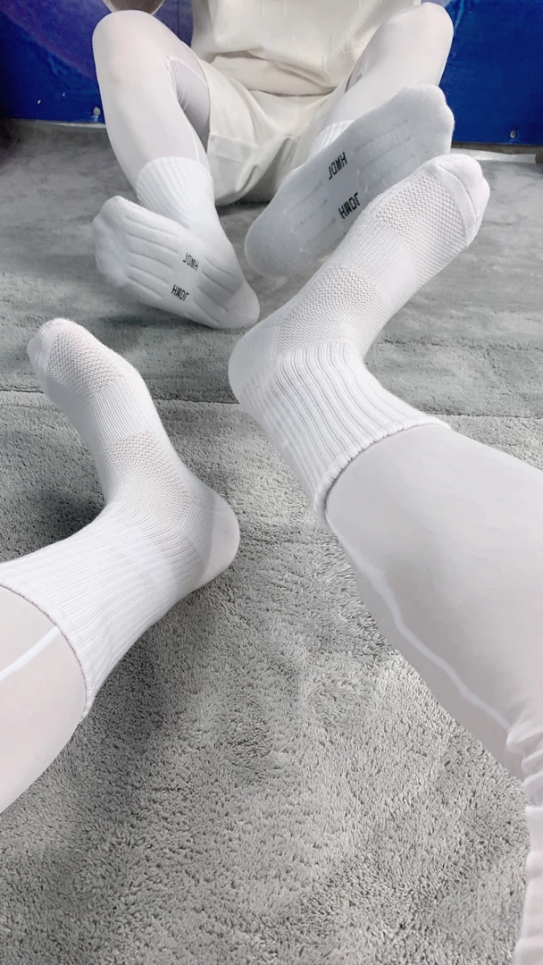 外贸原单重磅高筒运动袜毛巾底纯棉体育袜健身袜加厚长筒篮球袜