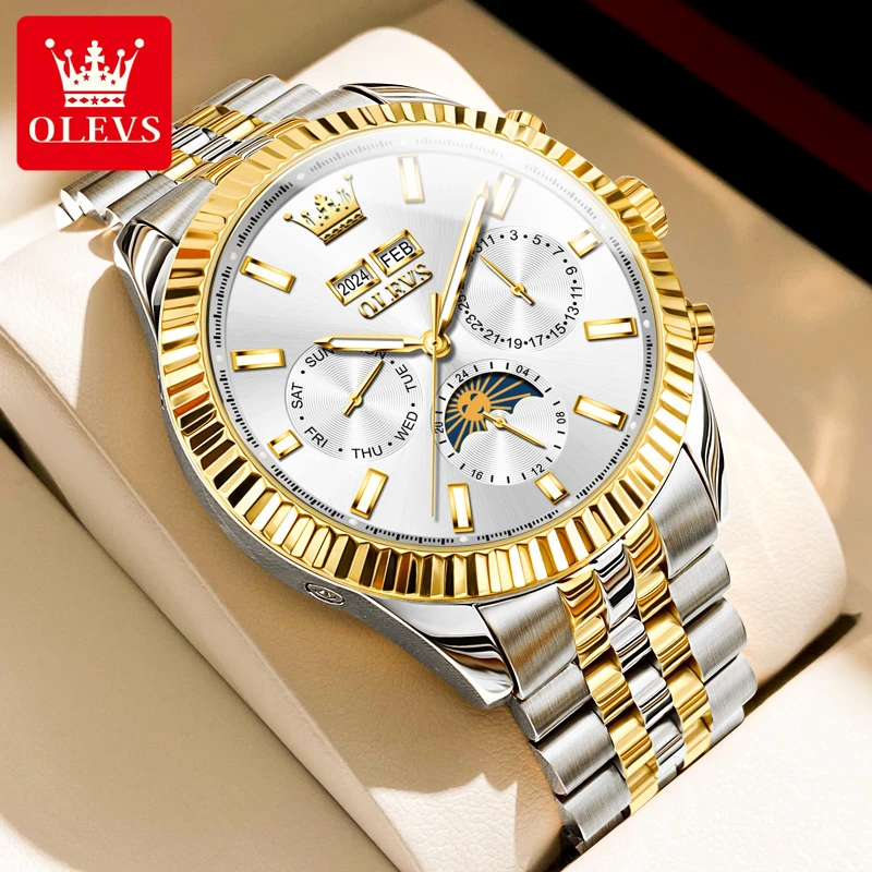 官方正品十大天王手表新款商务自动机械表时尚经典防水男时尚腕表