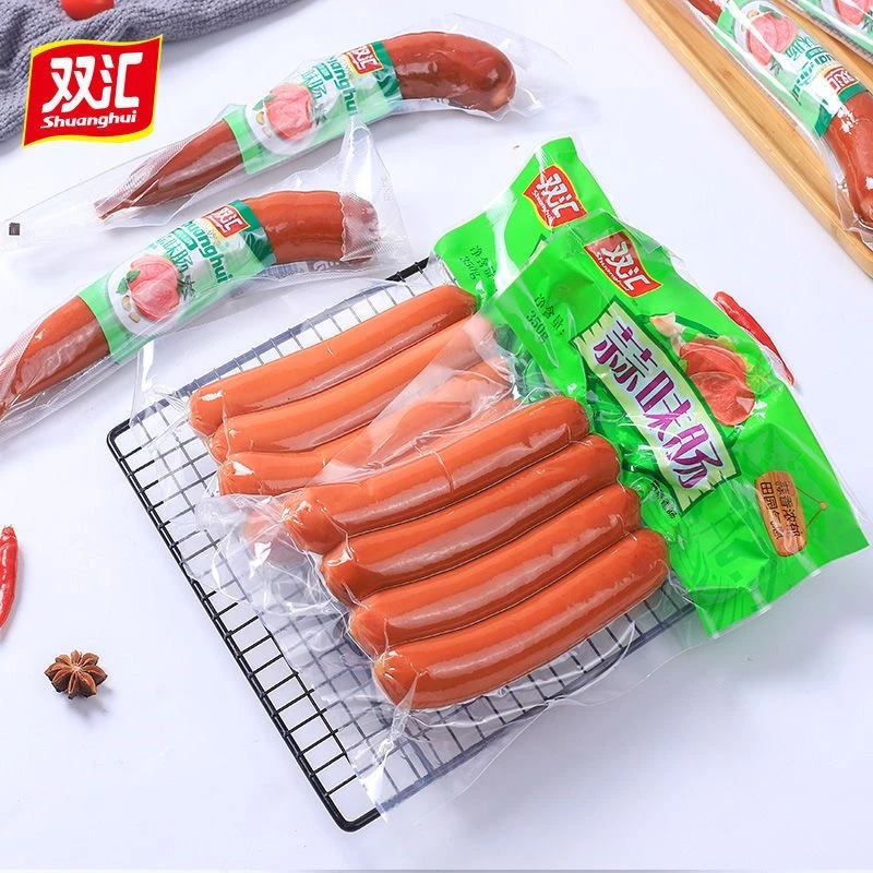 双汇蒜味肠火腿肠350g蒜香肠蒜味烤肠煎炒肠即食烧烤油炸美味香肠