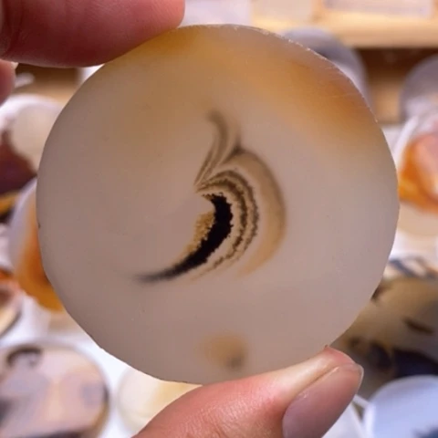玛瑙/玉髓吊坠(不含链)未镶嵌