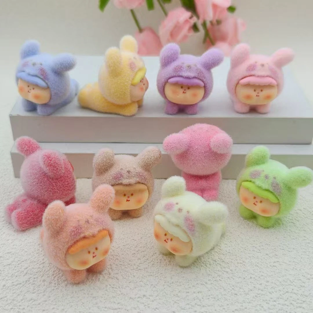 【九宫格+许愿色】植绒飞天小狗莉莉丝萌粒摆件