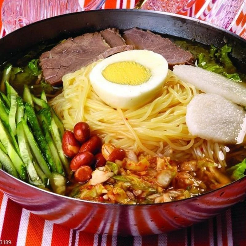 小伙子筋面韩国风味冷面凉面拌餐饮商用劲道面人份家用笋0g