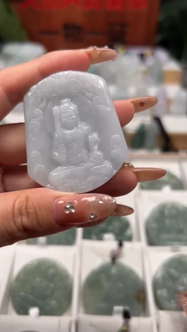 【闪购商品】翡翠颈饰未镶嵌 天然A货翡翠10/27/204