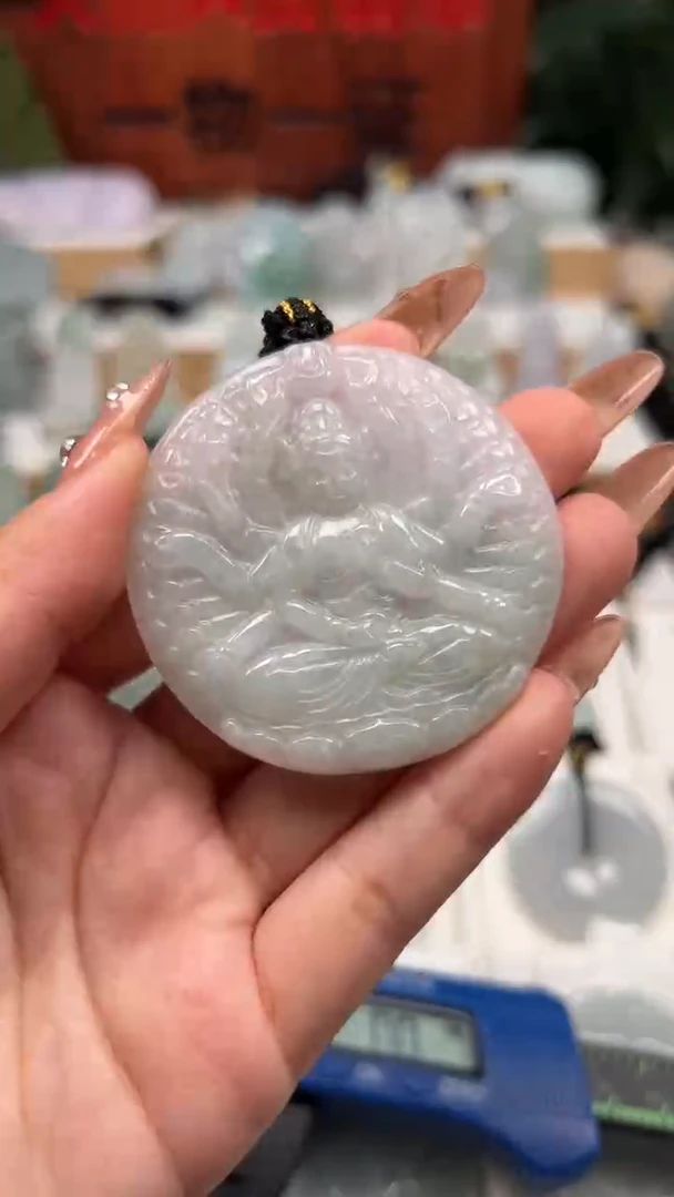 【闪购商品】翡翠颈饰未镶嵌 天然A货翡翠10/27/297