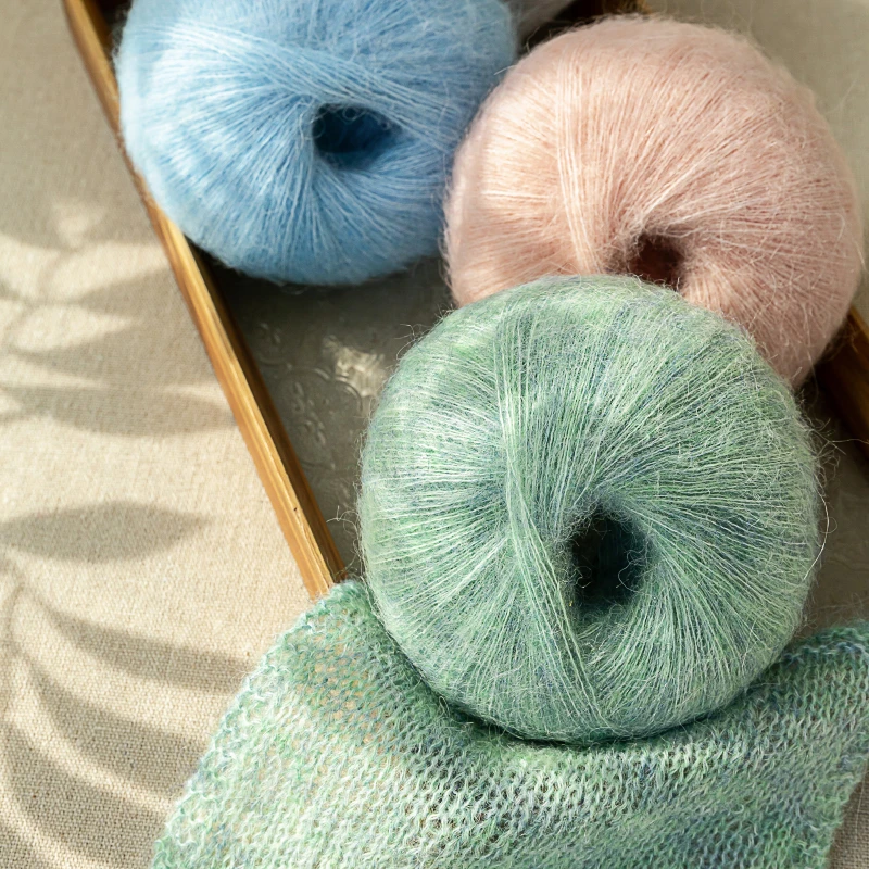 苏苏姐家直播间专属莫兰迪麦田羊毛羊驼手编线福利四团组合装