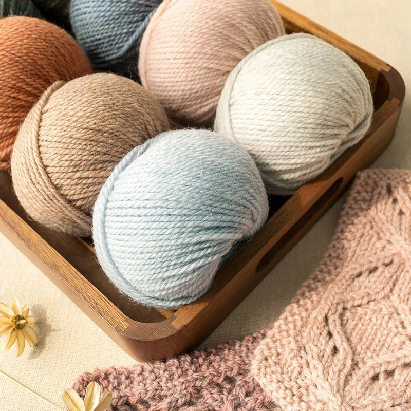 直播间专属苏苏姐家莫兰迪8#澳洲美利奴线六团手工组合