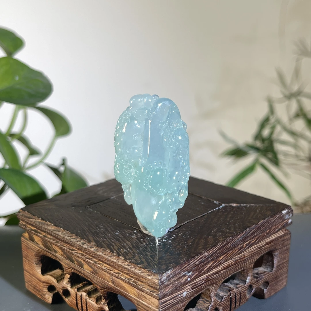 JXB05-158 天然缅甸A货翡翠  今非昔比