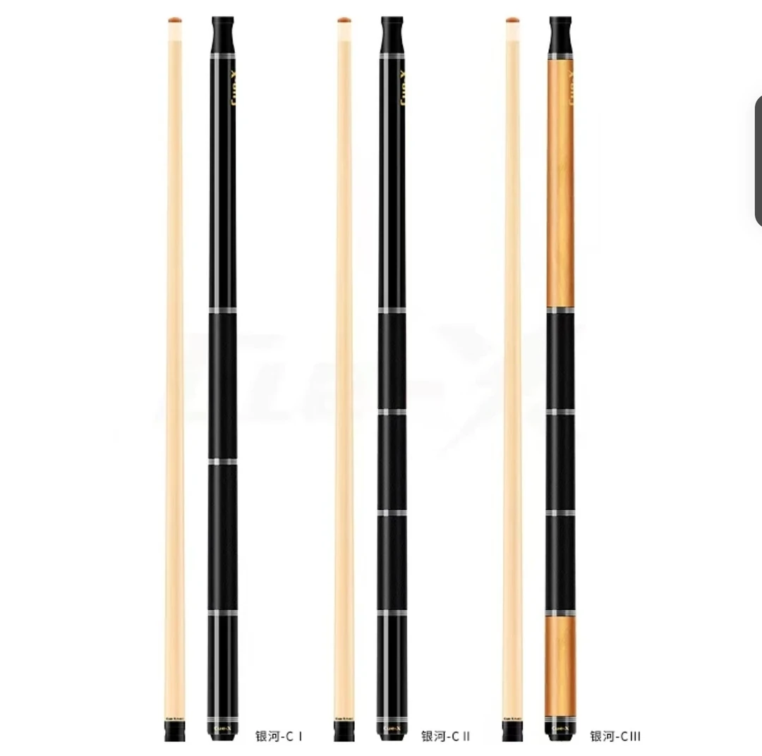 Cue-X银河系列大头杆职业打球枫木手感舒适台球杆