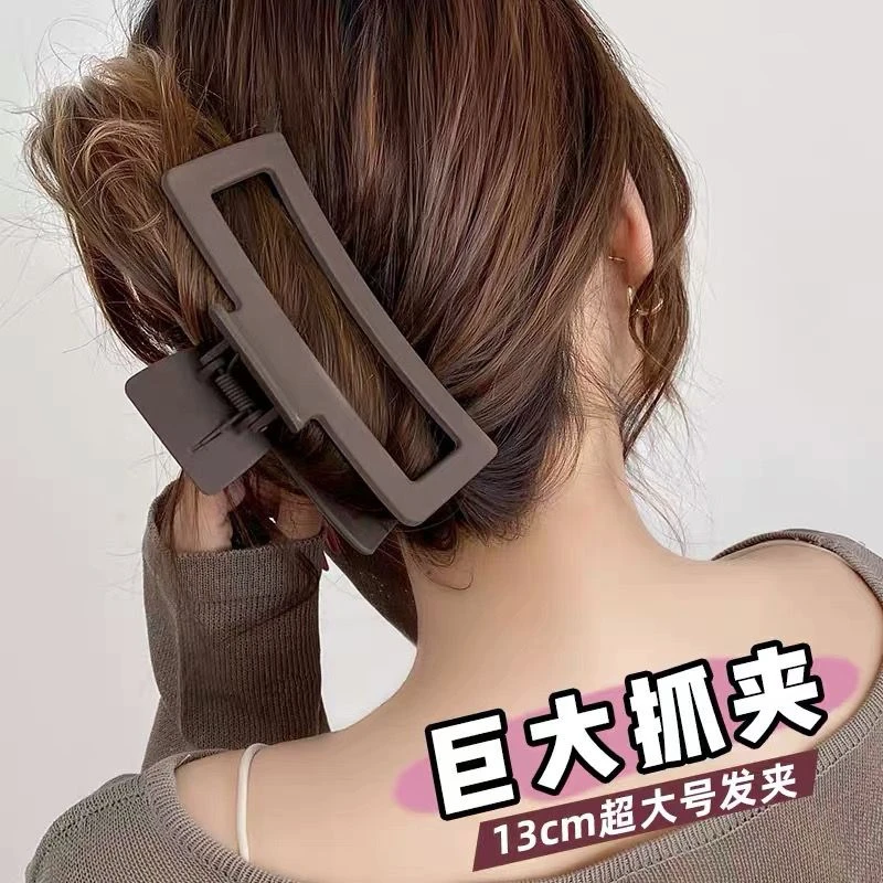 号抓夹发量多发夹后脑勺盘发发抓头发厚方