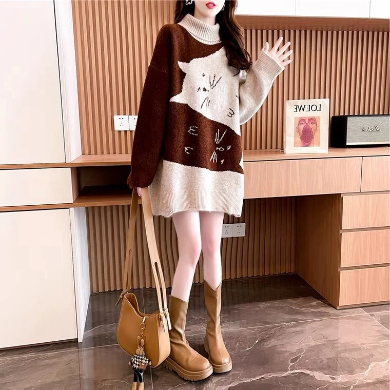 直播专用（惹801-900）11月16号 百变服饰简约宽松修身毛衣-丹丹