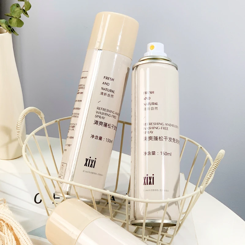 xixi清爽蓬松干发免洗喷雾便携防护喷雾d-611