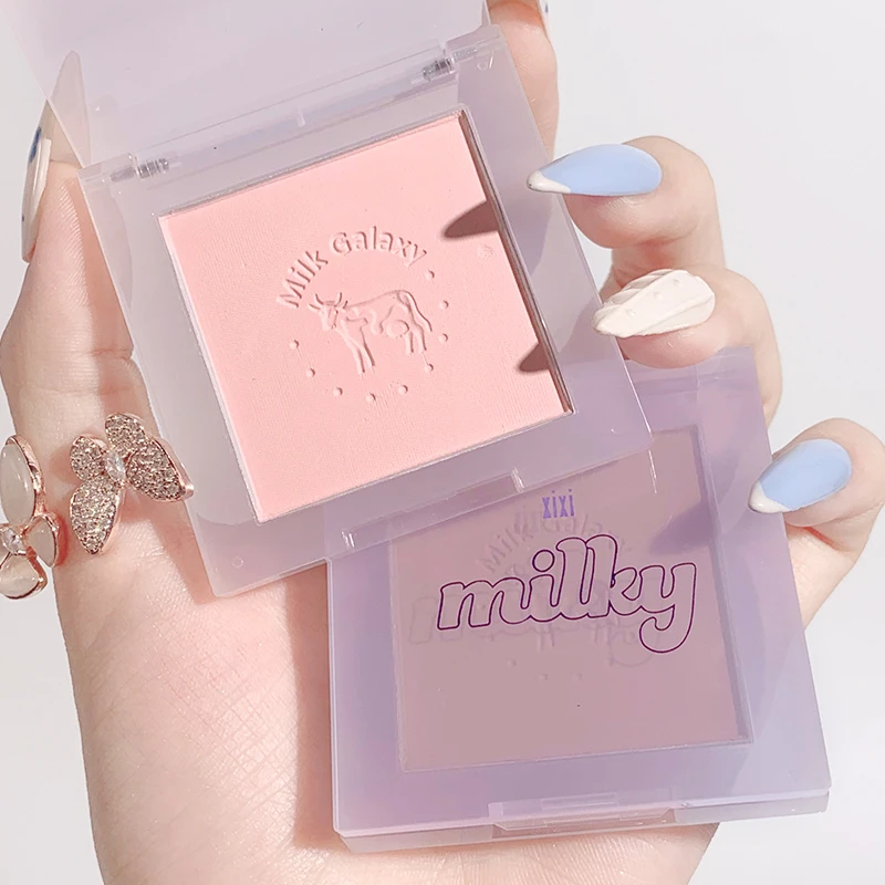 xixi柔雾哑光腮红单色盘自然裸妆便携持久显白学生党