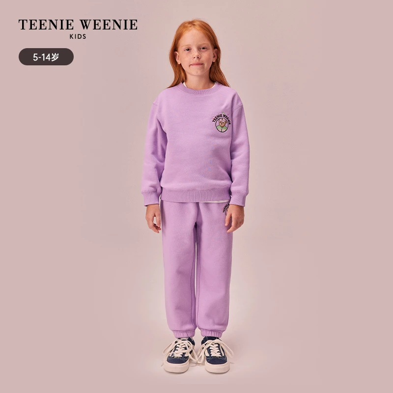 TeenieWeeniebaby小熊童装女童加绒卫衣TKMA238945H