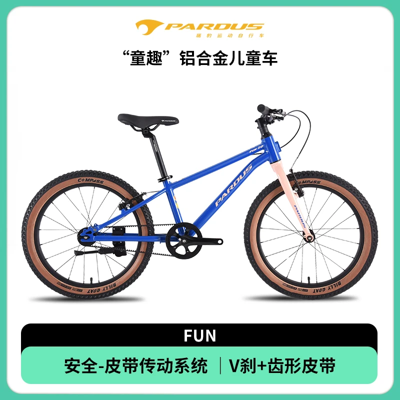 瑞豹【FUN】-童趣-儿童自行车单速皮带传动20寸小孩青少年6-13岁