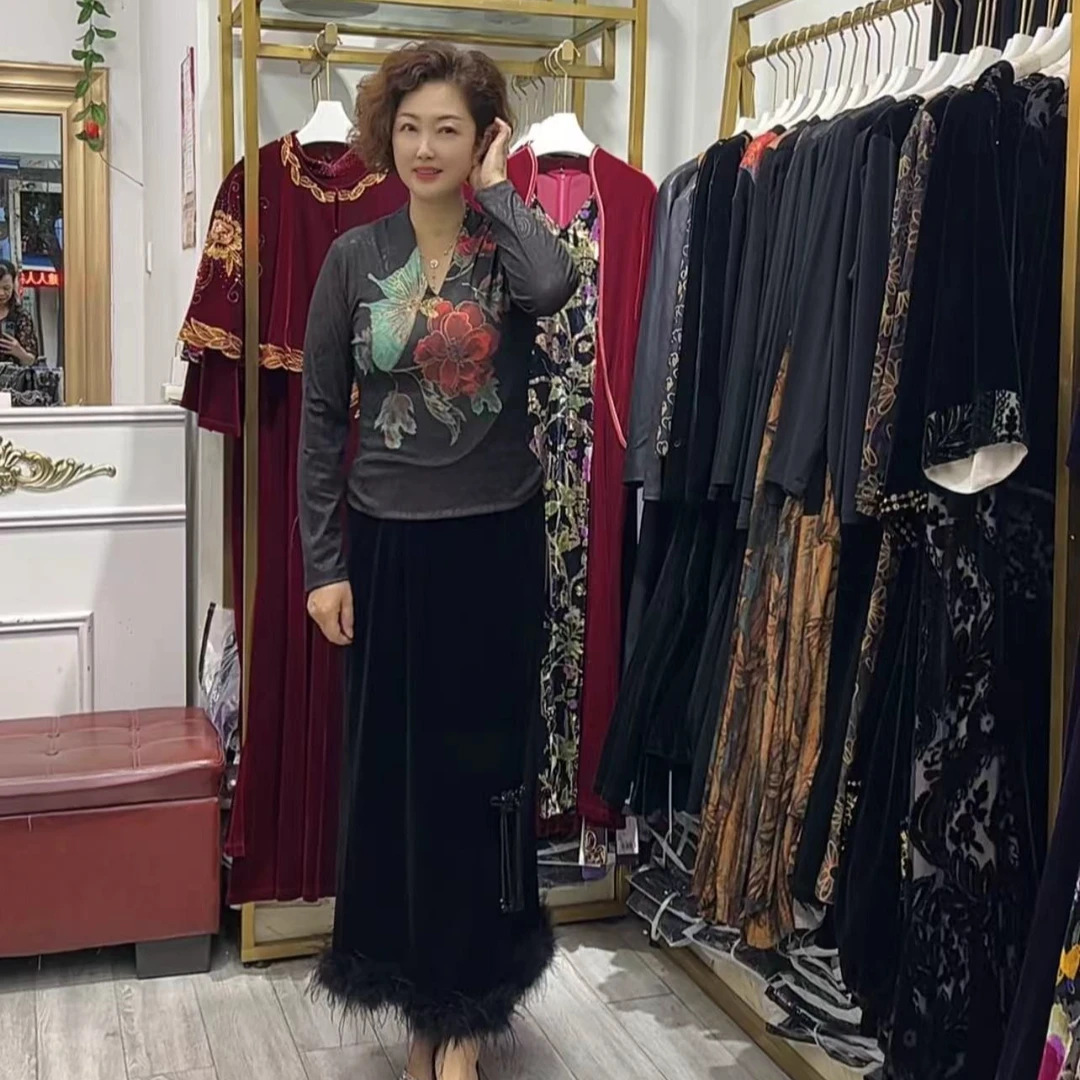 高端时尚半身裙37609