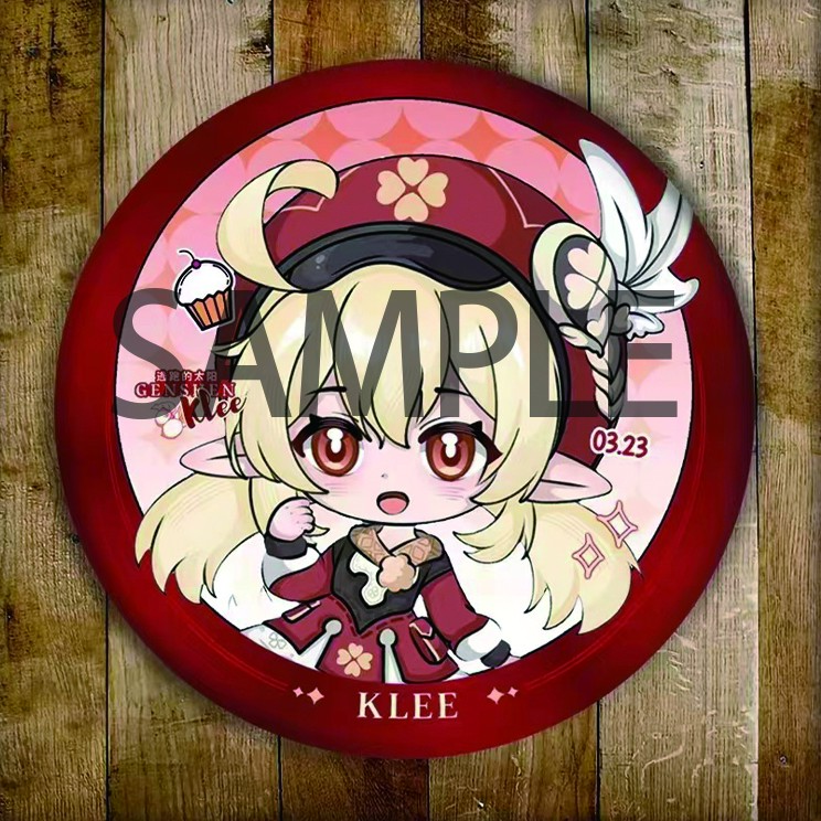 【吧唧立牌】散兵可莉星幻膜 达达利亚钟离薯片58MM