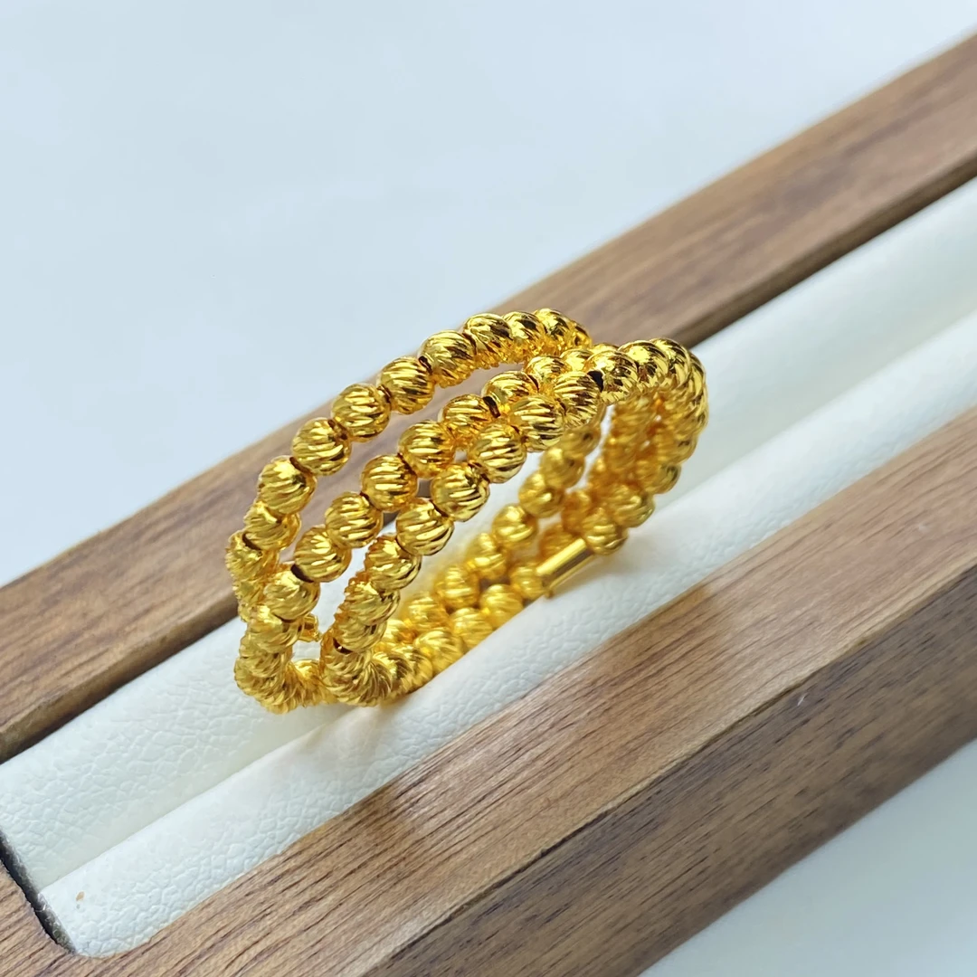 戒指 XK经典黄色西瓜珠耳环多样性发货19729