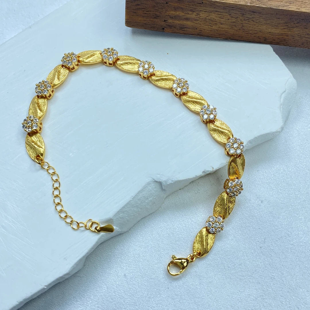 手链 Z黄色精工花瓣手链多样性发货20057