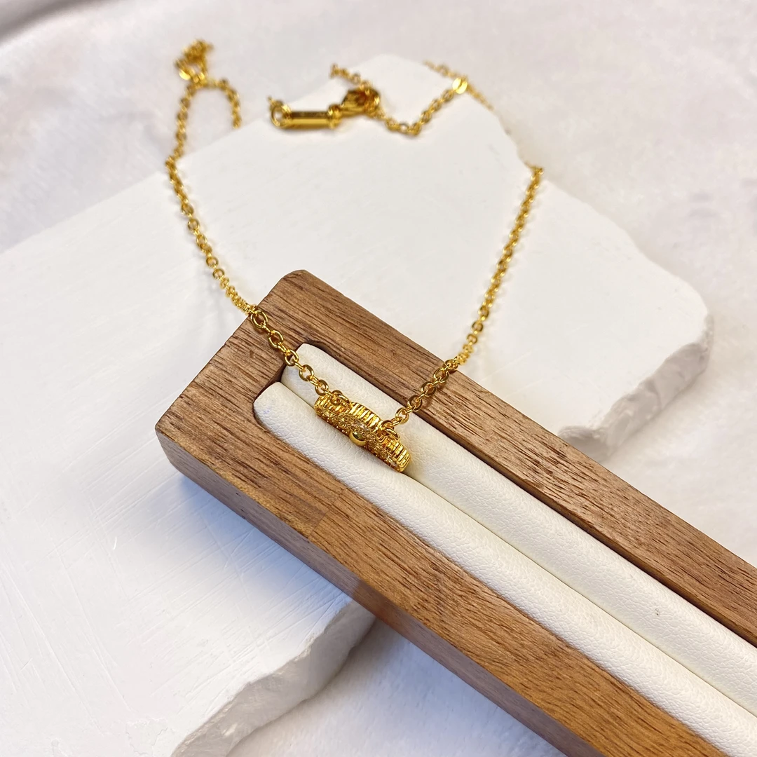 项链 B黄色闪闪小草项链多样性发货40363