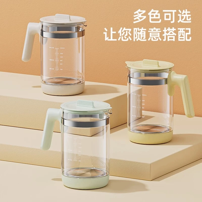 亿可熊家用恒温壶婴儿专用冲奶器恒温烧水壶壶身玻璃高硼硅玻璃壶