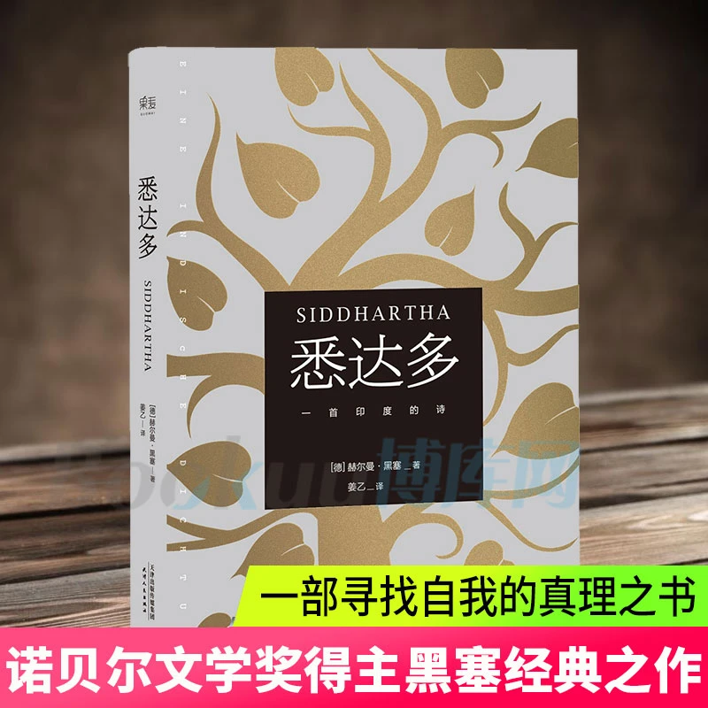 悉达多 赫尔曼黑塞 德文直译版 诺贝尔文学奖得主黑塞代表作 果麦