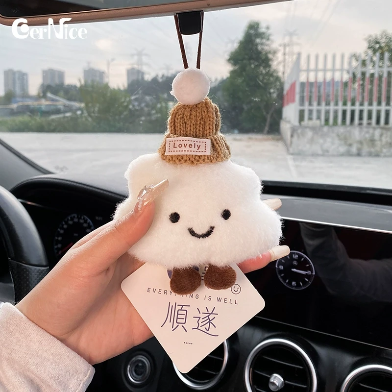 可爱云朵汽车挂件2025新款车饰品装饰车载香片香薰挂饰车载挂件