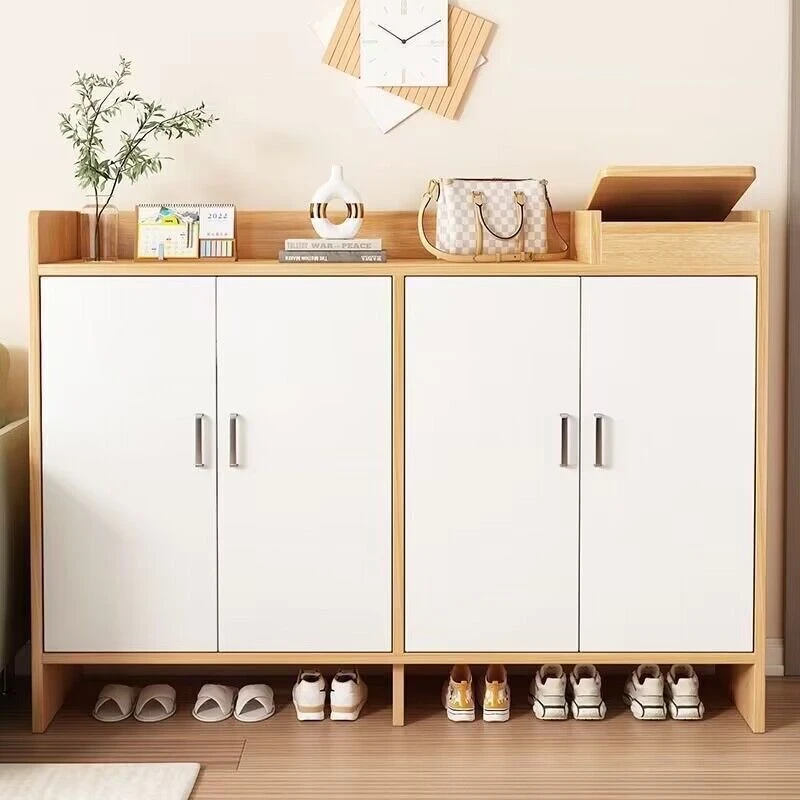 过早门口鞋柜家用玄关柜大容量户外简易入户门客厅防尘置物楼道