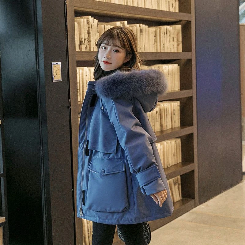 波司澄波司澄冬季羽绒棉衣棉服女韩版宽松新款大码加厚棉袄女