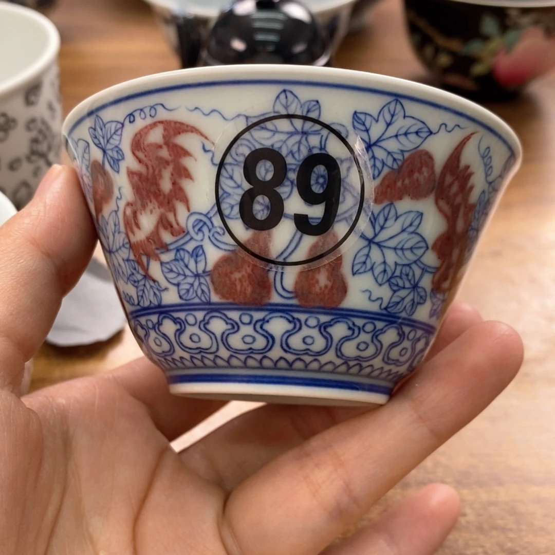 米*手工手绘柴窑单杯