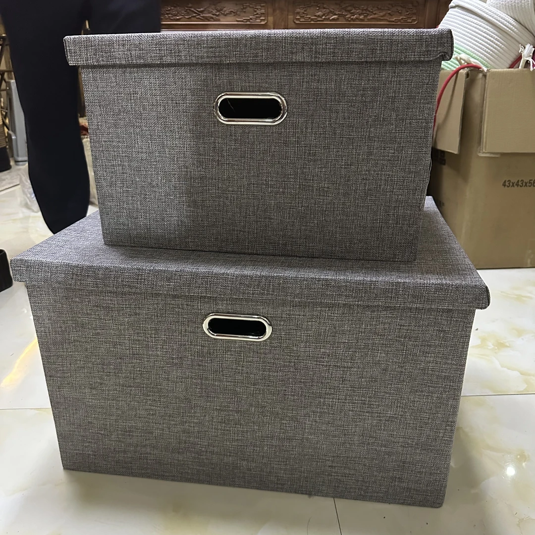 微瑕疵介意勿拍收纳箱可折叠带盖子大容量多功能家用客厅宿舍防尘
