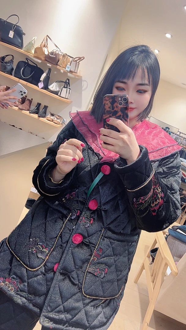 原木繁华若梦原创设计师品牌家居服冬天加厚