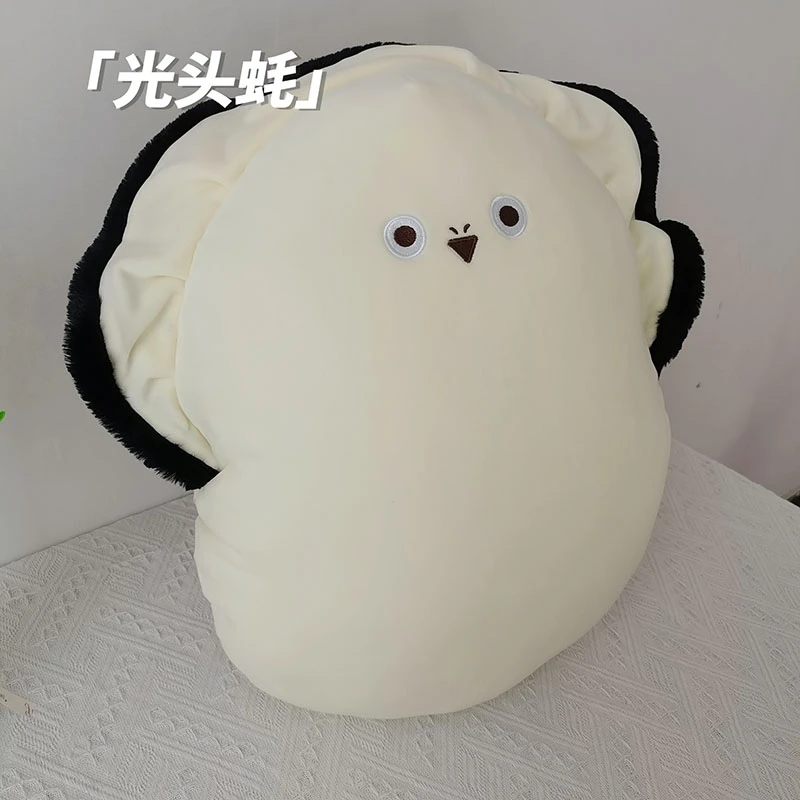 可爱生蚝娃娃抱枕牡蛎仿真玩偶毛绒玩具卧室沙发靠垫女生生日礼物
