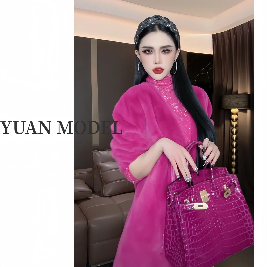 【YUAN MODEL】媛老板-高端时尚双排扣原创款舒适外套女装112642