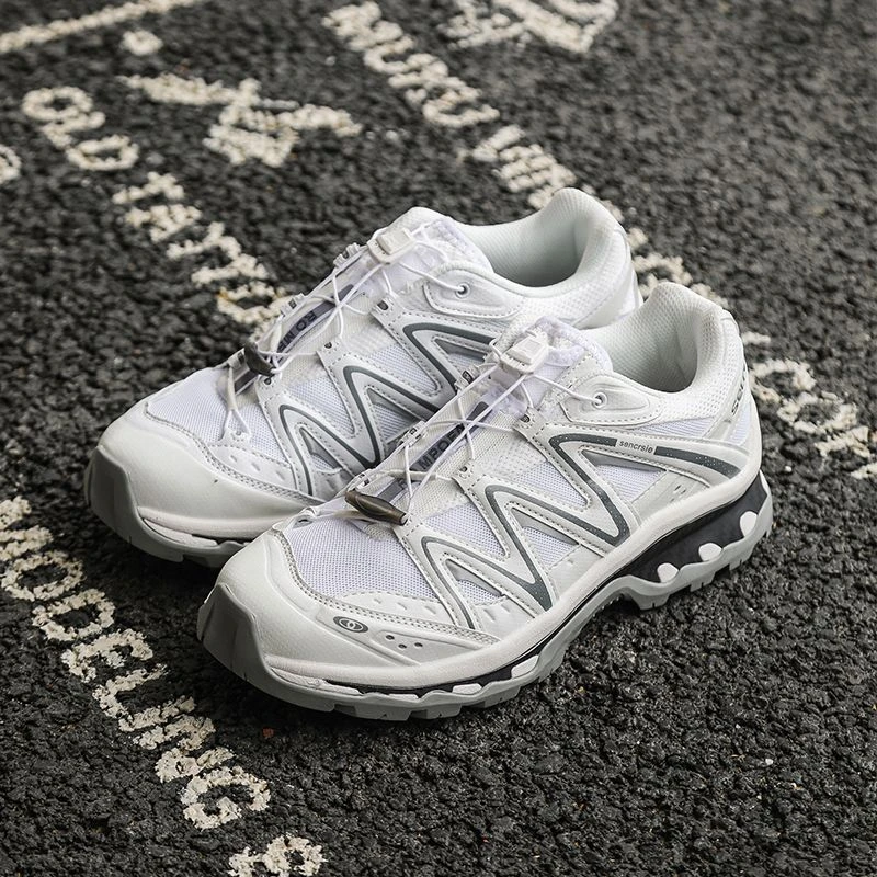 2025春夏季新款厚底白色运动登山鞋男鞋户外透气跑步情侣鞋老爹鞋