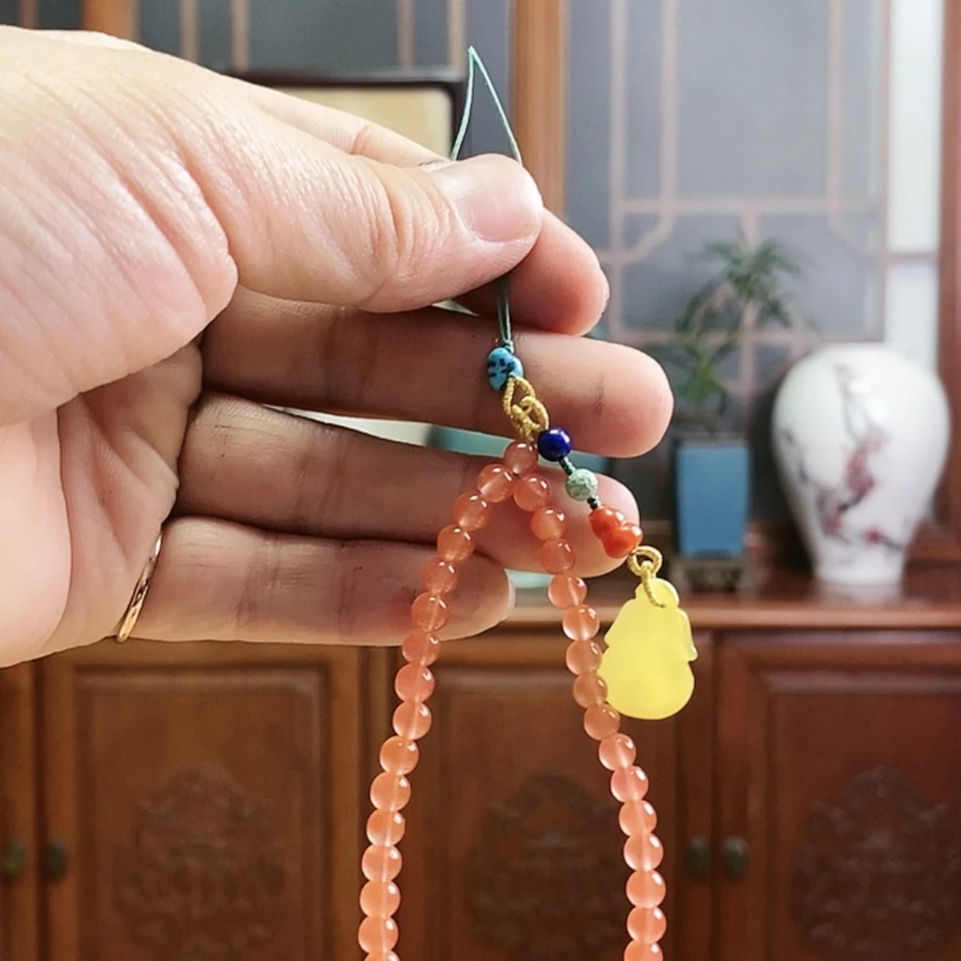 【闪购商品】南红玛瑙车挂未镶嵌