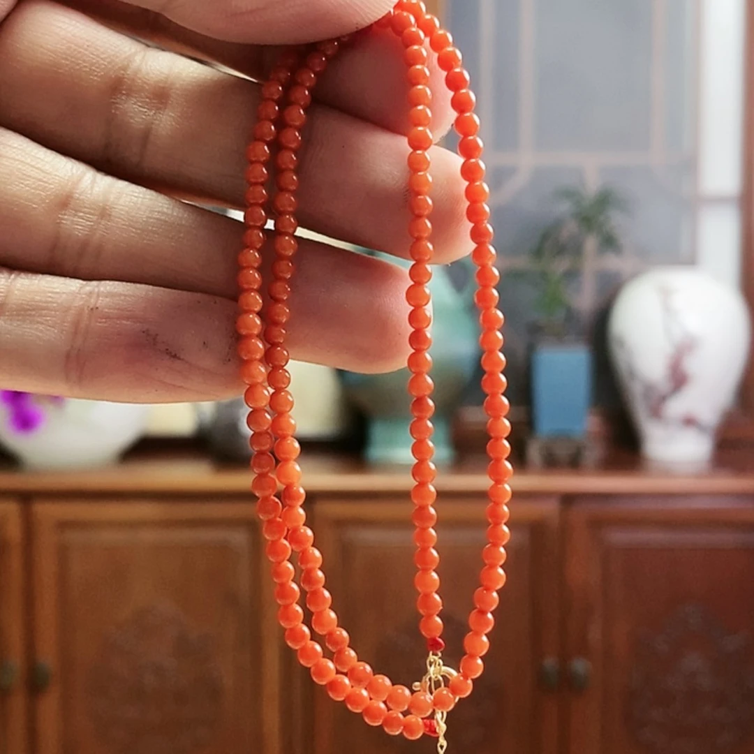 【闪购商品】南红玛瑙手链18K金镶嵌