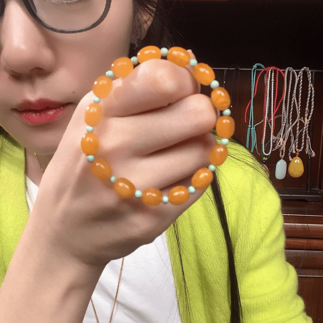 【闪购商品】琥珀手串未镶嵌