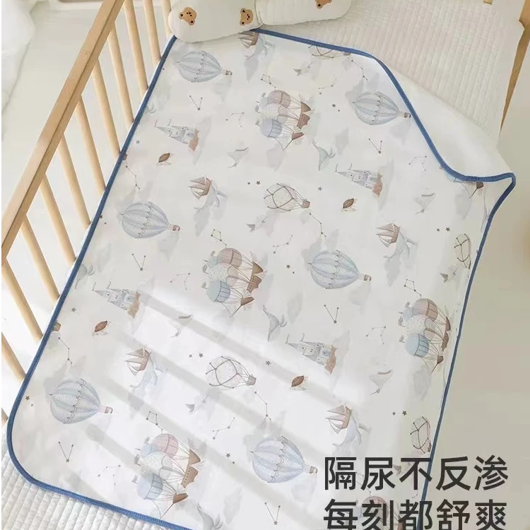 【棉芯语】A类婴儿童纯棉隔尿垫防水可水洗透气防滑垫新生儿用品