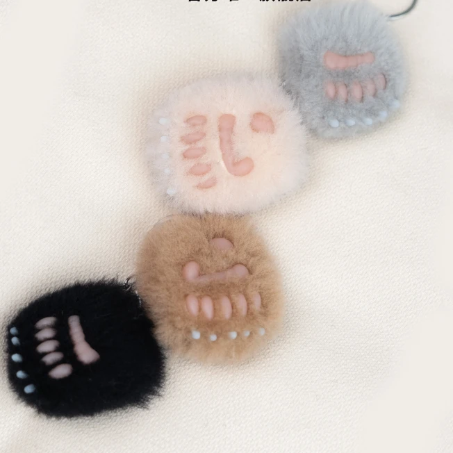 熊猫工厂官方1.5月龄熊猫爪萌宠书包挂件礼物