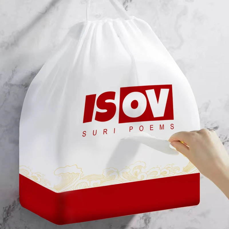 加厚洗脸巾一次性大卷美容院纯棉柔巾卸妆洁面擦脸巾干湿两用孕婴