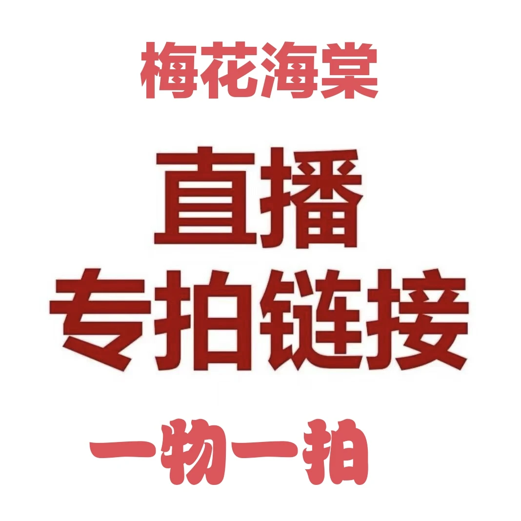 梅花海棠一物一拍专拍链接