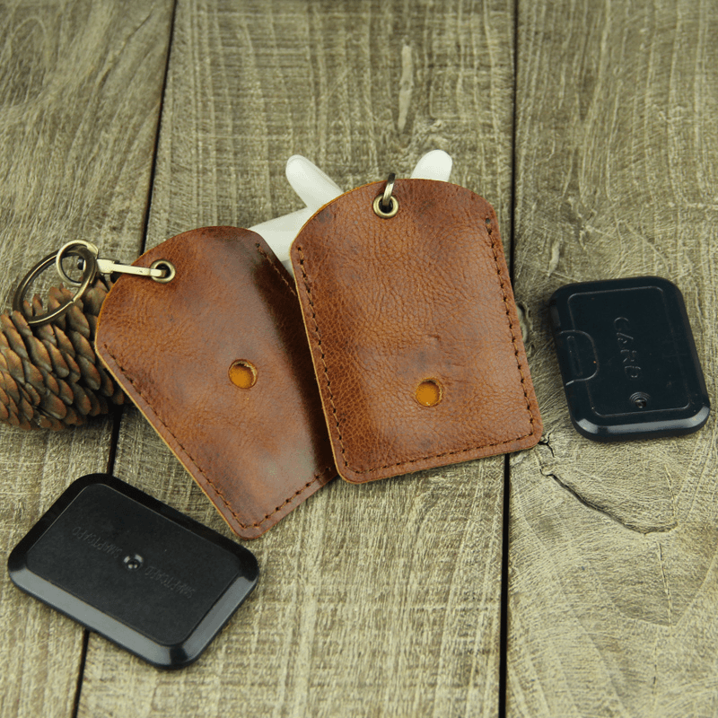 手工牛皮小区蓝牙卡套门禁卡保护套车库钥匙卡复古感应卡包皮套