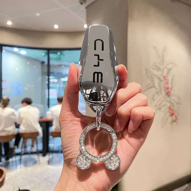 比亚迪汉钥匙套唐宋pro秦plusdmi海豚ev元up驱逐舰05海鸥l车壳扣